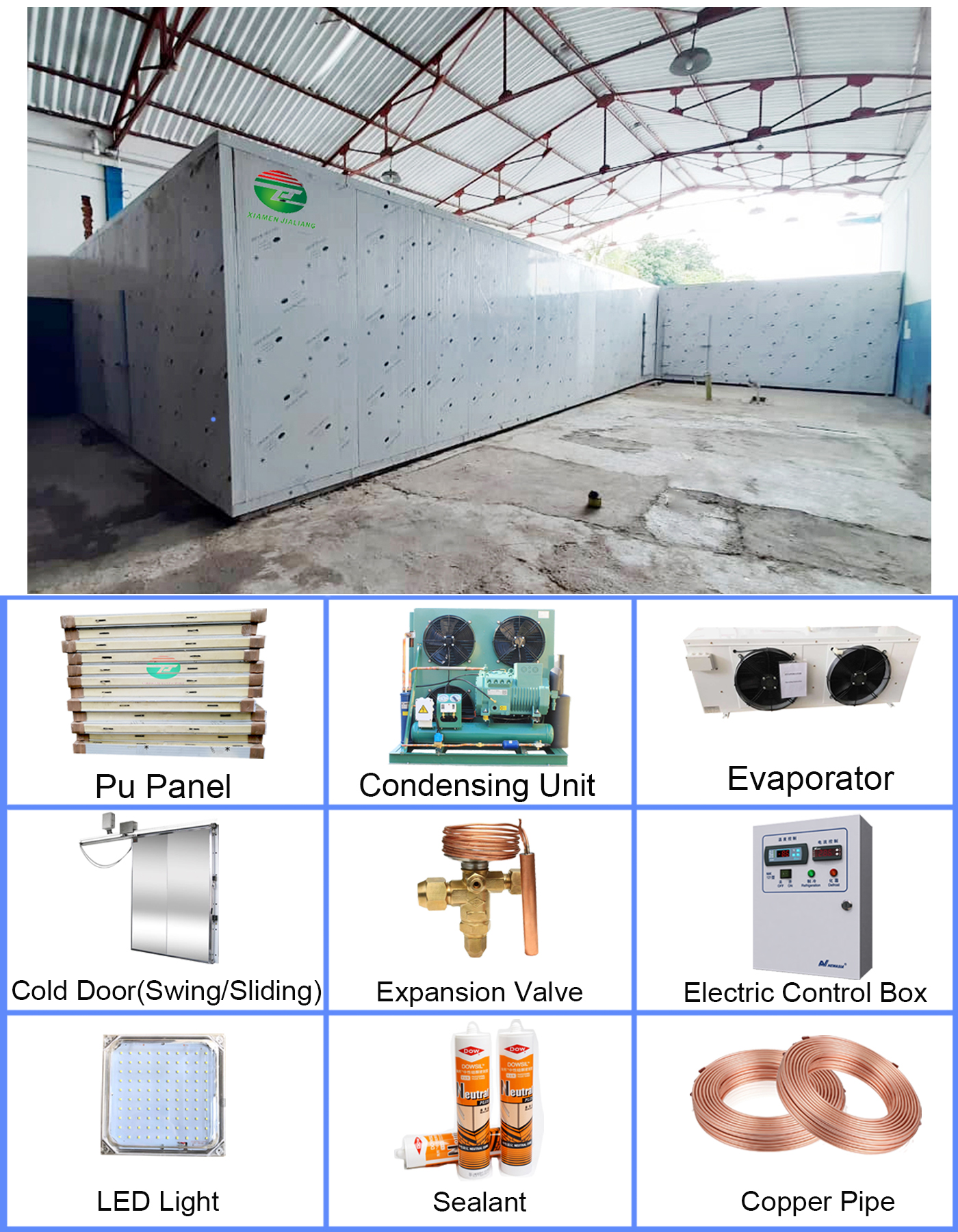Cold Co Big Capacity Cold Room Freezer 5 Ton Potato Cold Room from China ...